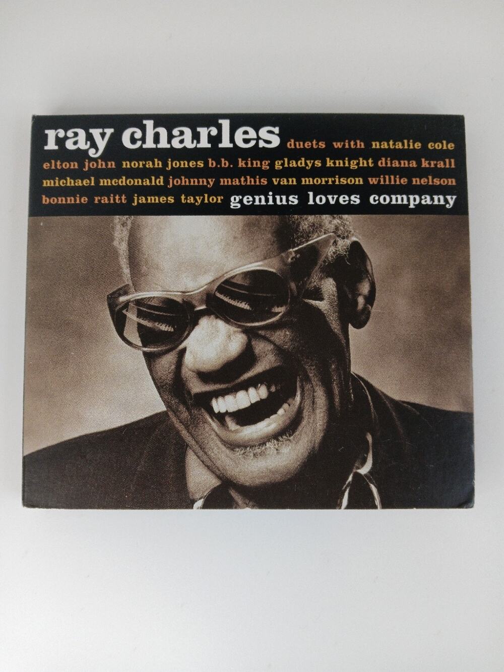 Genius Loves Company CD Ray Charles 2004 Colloboration Final Studio Album *